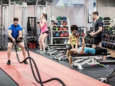 Increase your fitness and get motivated at the gym